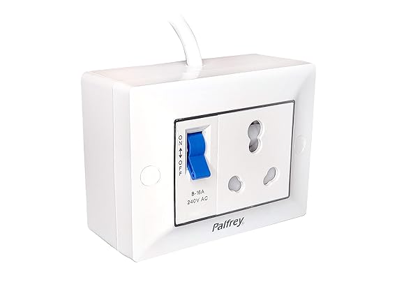 Single 16A Socket with Safety Shutter