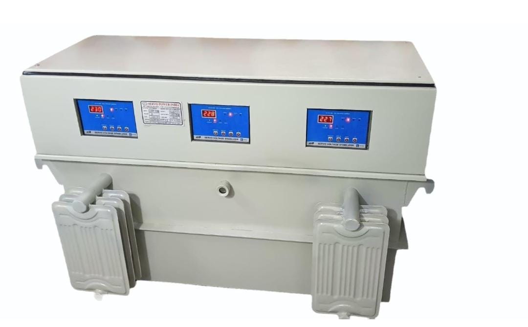 200kva oil cool model servo stabilizer